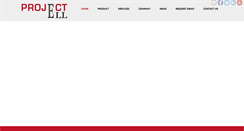 Desktop Screenshot of projectell.com